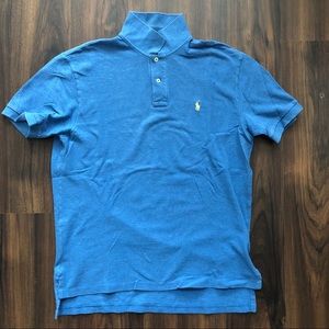 Yellow on Blue Polo by Ralph Lauren